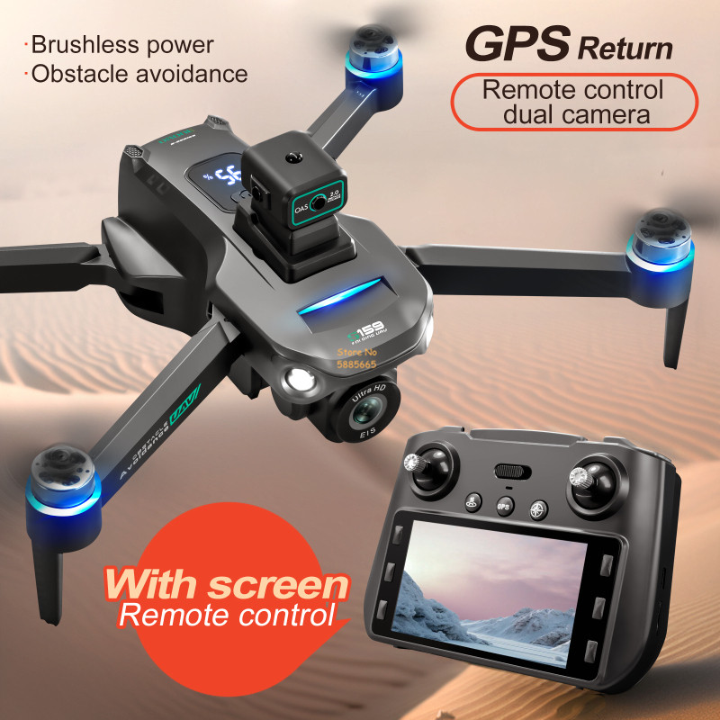 8K Dual Camera 5G WIFI FPV Rem - огляд і ціна Drone Cinematic