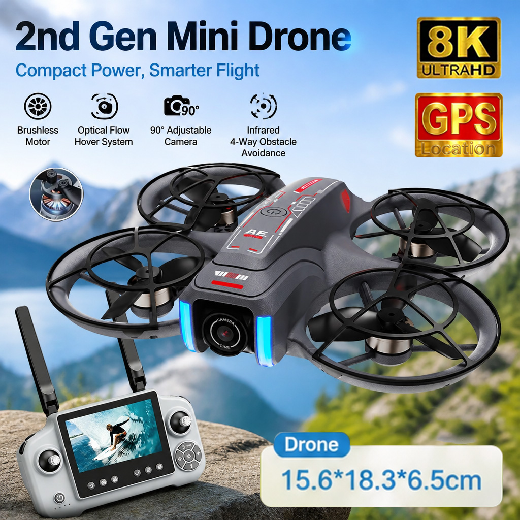 New 2nd AE21 GPS Drone Profess - огляд і ціна Drone Mapping