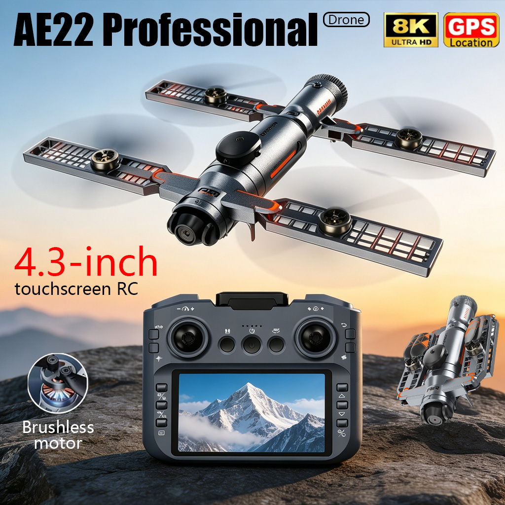 Upgraded AE22 PRO MAX Foldable - огляд і ціна Drone Mapping