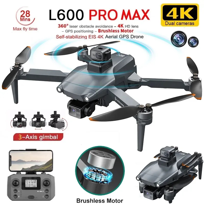 L600 PRO MAX GPS Drone Profess - огляд і ціна Drone Mapping