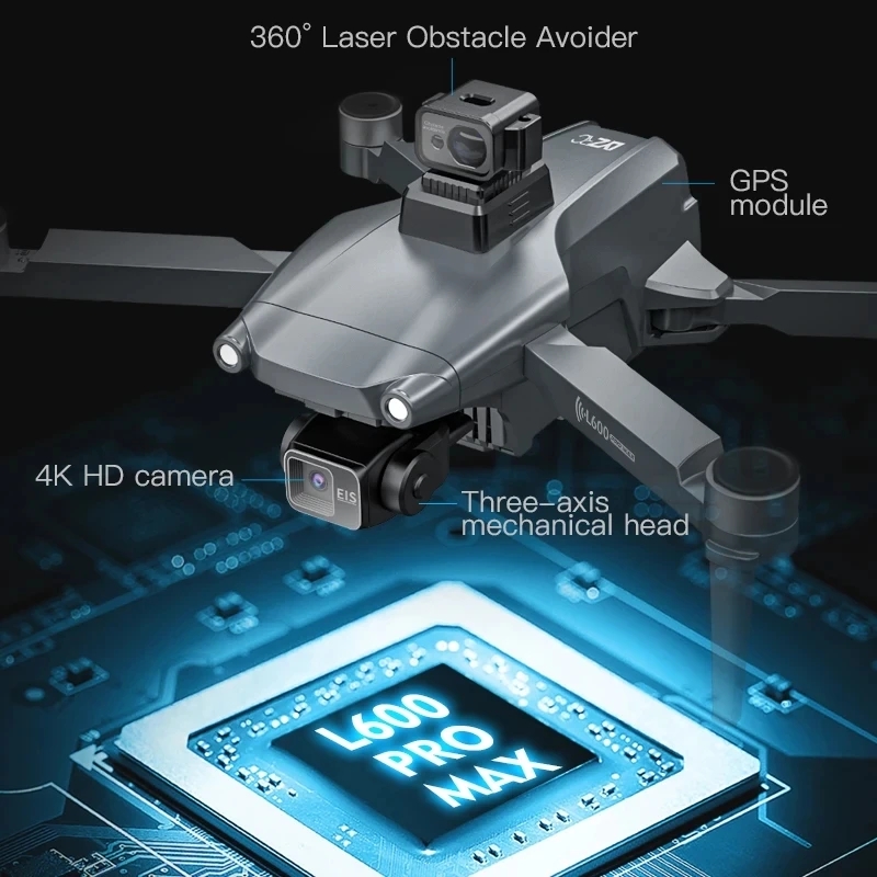 L600 PRO MAX GPS Drone Profess - огляд і ціна Drone Mapping
