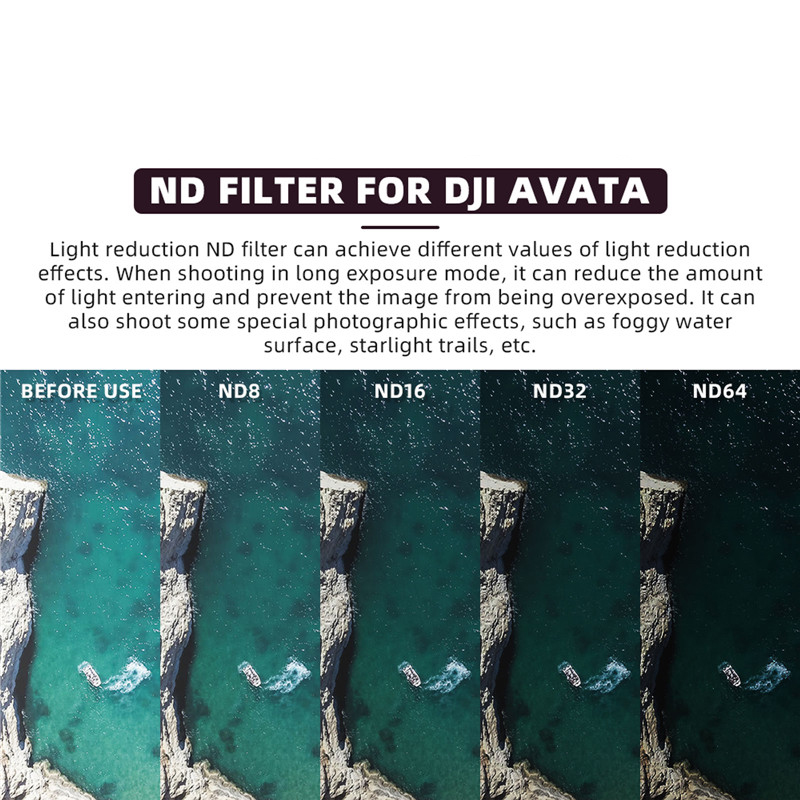 For DJI Avata ND Filter Set fo - огляд і ціна Drone Ndvi