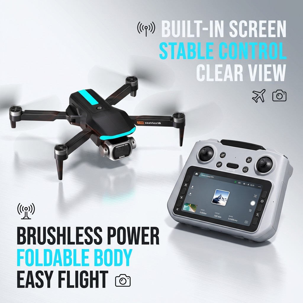 New M7 RC Drone Professional 8 - огляд і ціна Drone Mapping